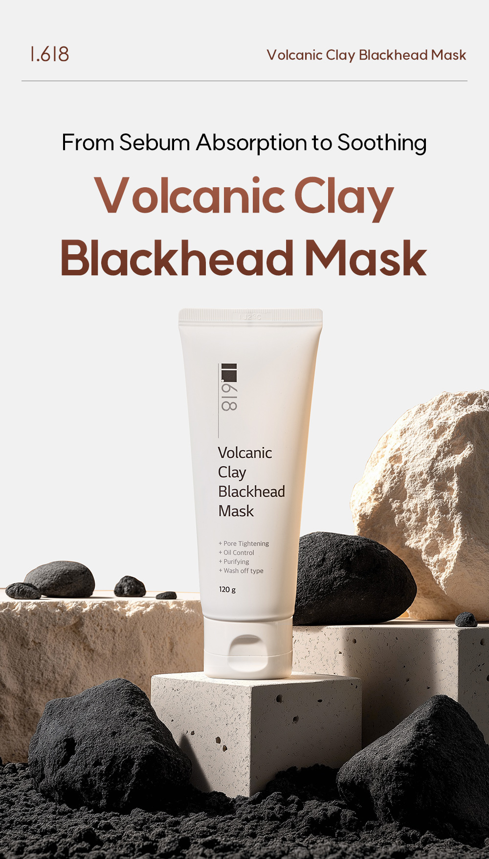 Volcanic Clay Blackhead Mask