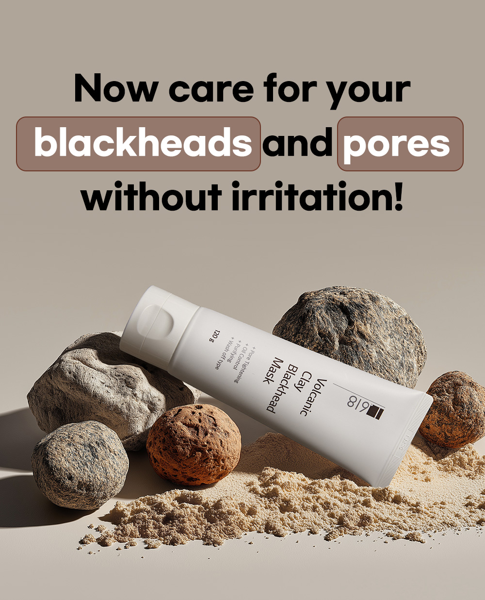 Volcanic Clay Blackhead Mask Details 3